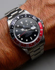 SOLD  Rolex GMT-Master II Coke / 1993 / Mint