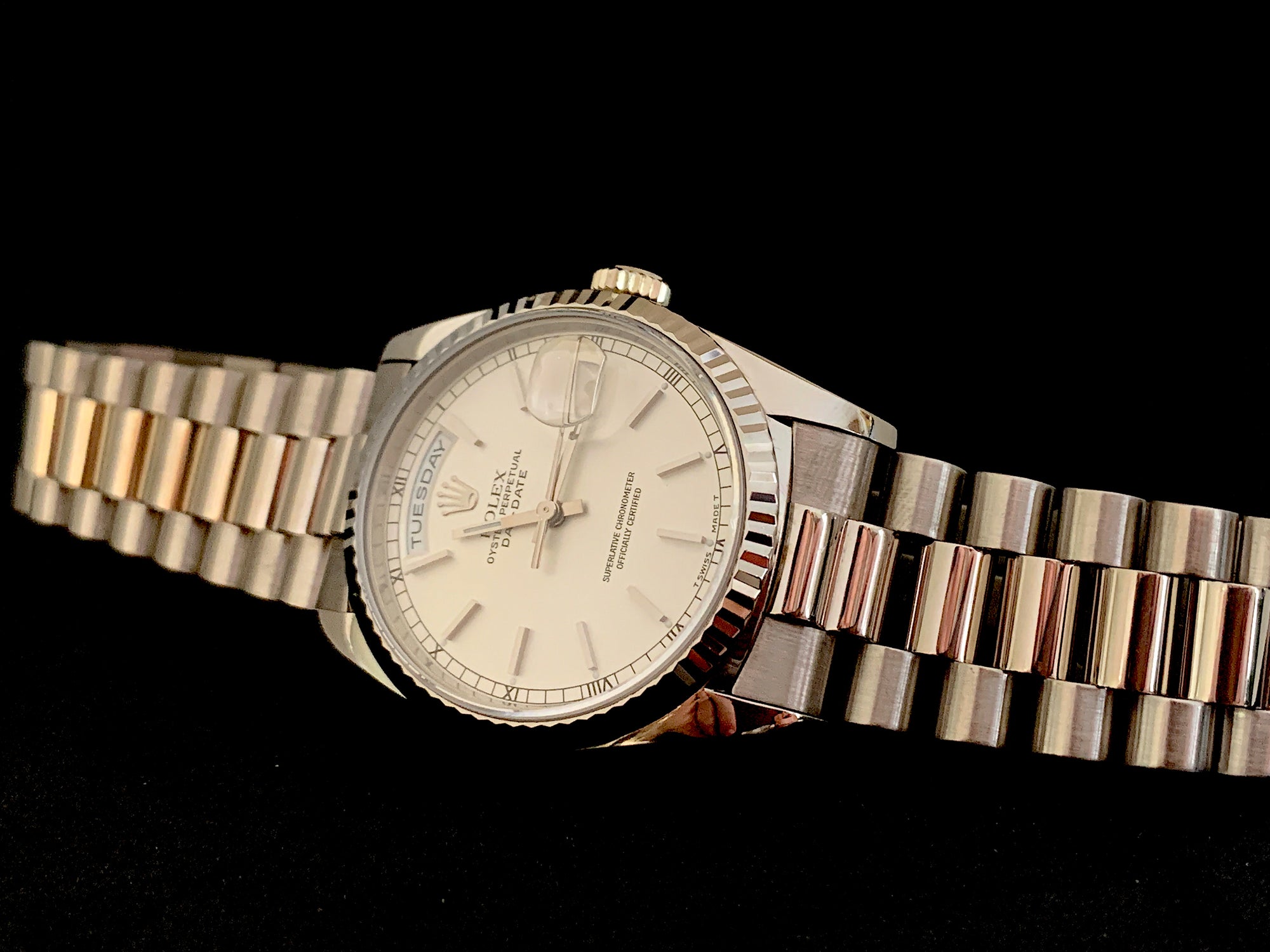 SOLD Rolex DayDate White Gold 118239