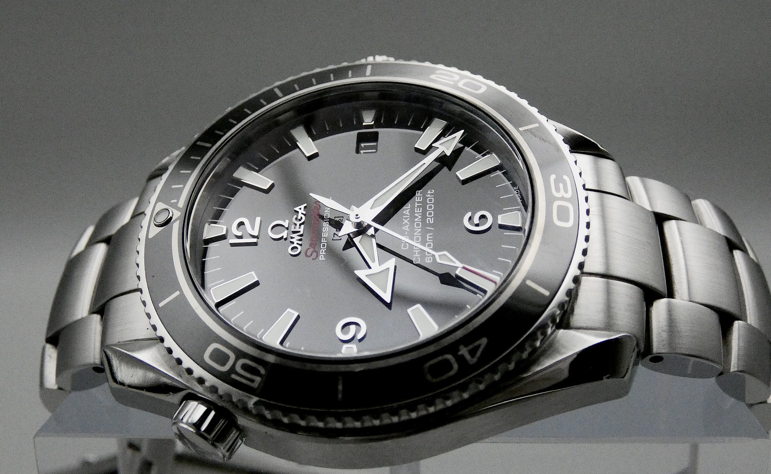 SOLD Omega Seamaster Planet Ocean Liquidmetal Limited Edition