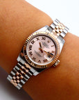 SOLD  Rolex Lady-Datejust 26mm / Rose gold / full set