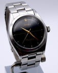 Reserverd Rare Oyster Perpetual / 1957 Full set / black crosshair dial