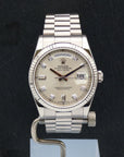 SOLD Rolex Day-Date 36 Mint / 118239 / Diamond dial 2002