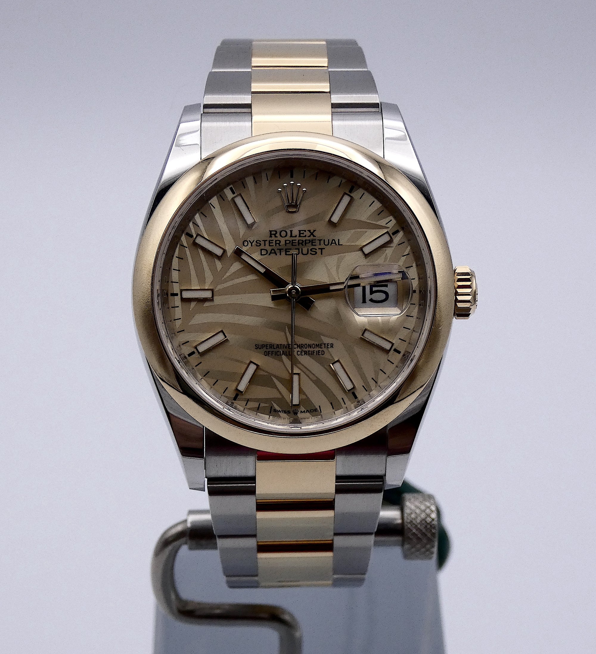 SOLD Novelty Datejust 36 Palm Dial / NEW