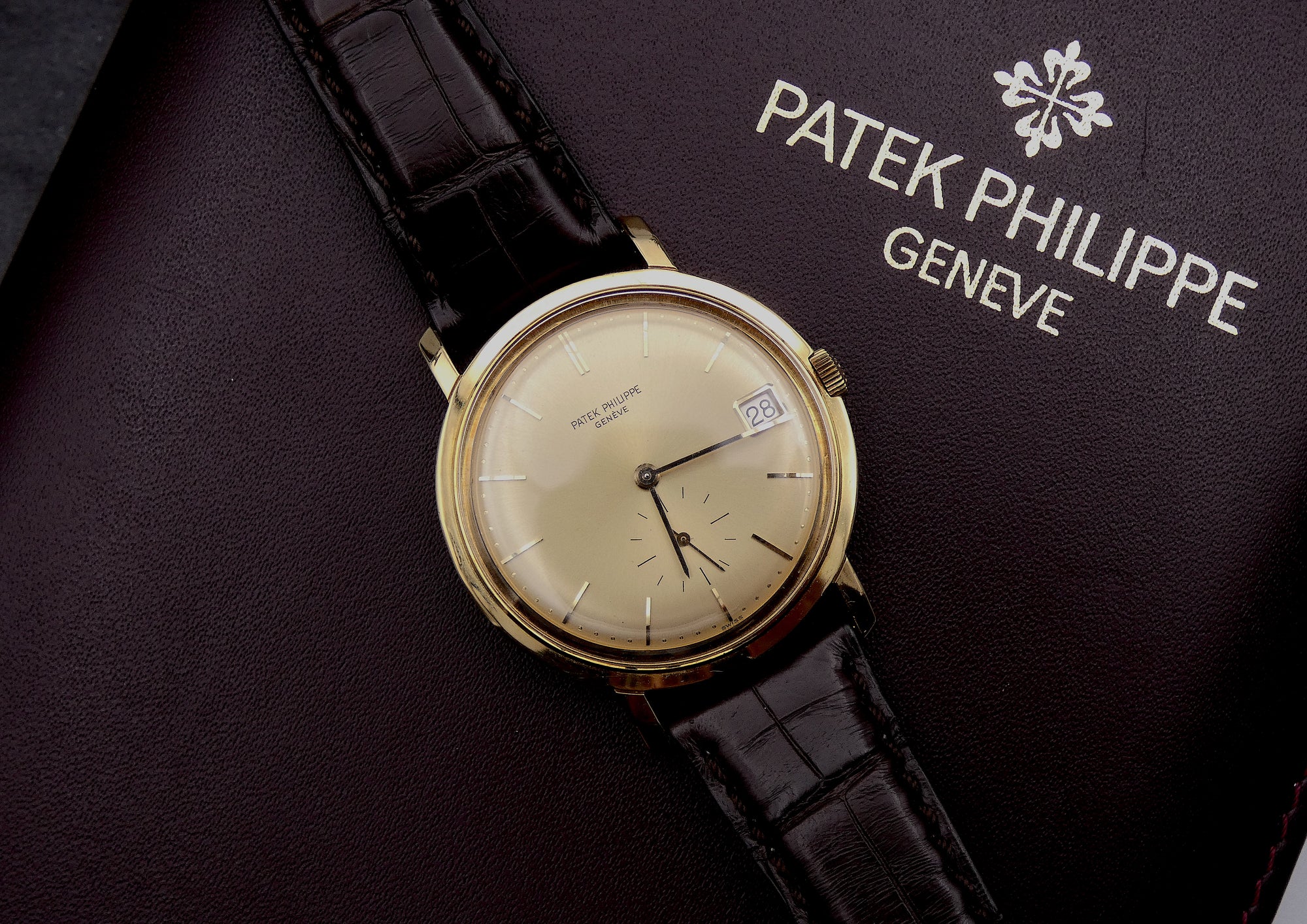 SOLD Patek Philippe Calatrava 1965 / Very good with extract &amp; service