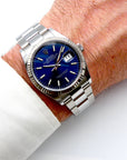 SOLD Rolex Datejust 36 / mint / 2021 / Blue