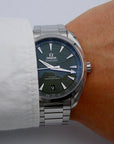 SOLD Seamaster Aqua Terra Green / full set 2021