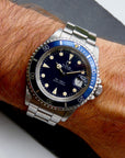 Tudor Submariner Blue / Mint unpolished with amazing patina