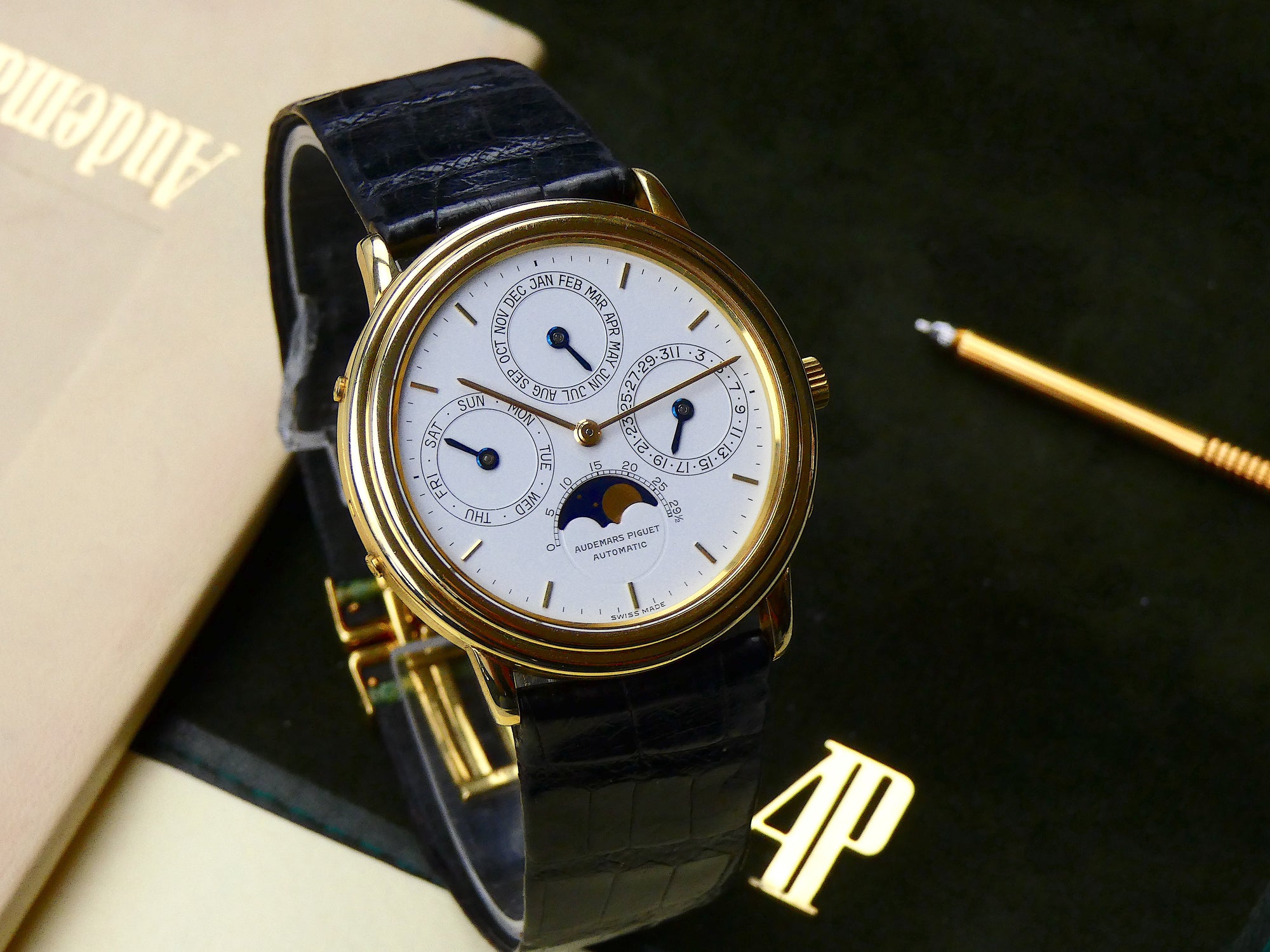 SOLD Audemars Piguet Quantieme Perpetual Calendar - Collectors set 25657BA