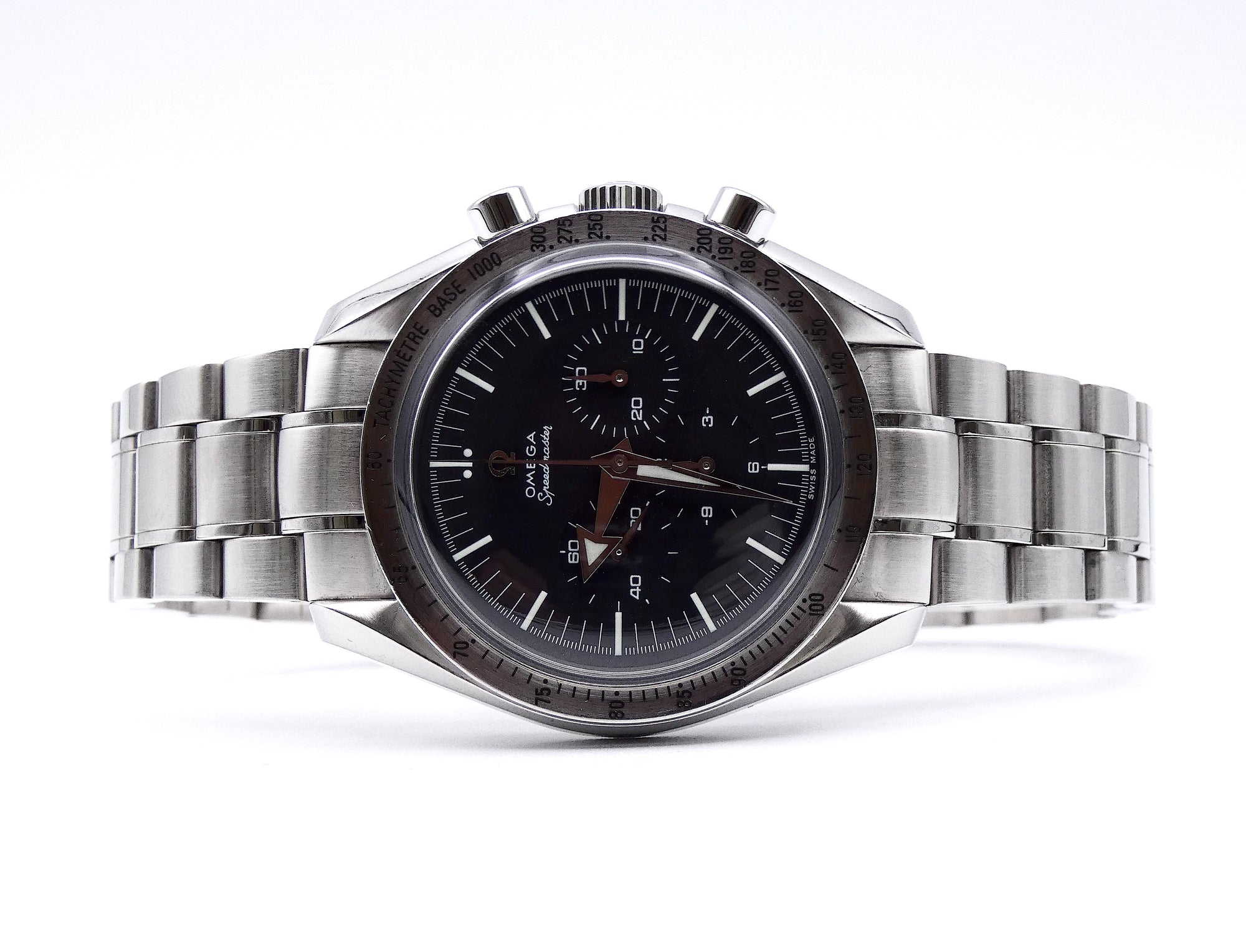 SOLD Omega Mint Speedmaster Broad Arrow / serviced / extract