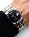 SOLD Rolex Day-Date 36 Black dial / serviced / warranty 18239