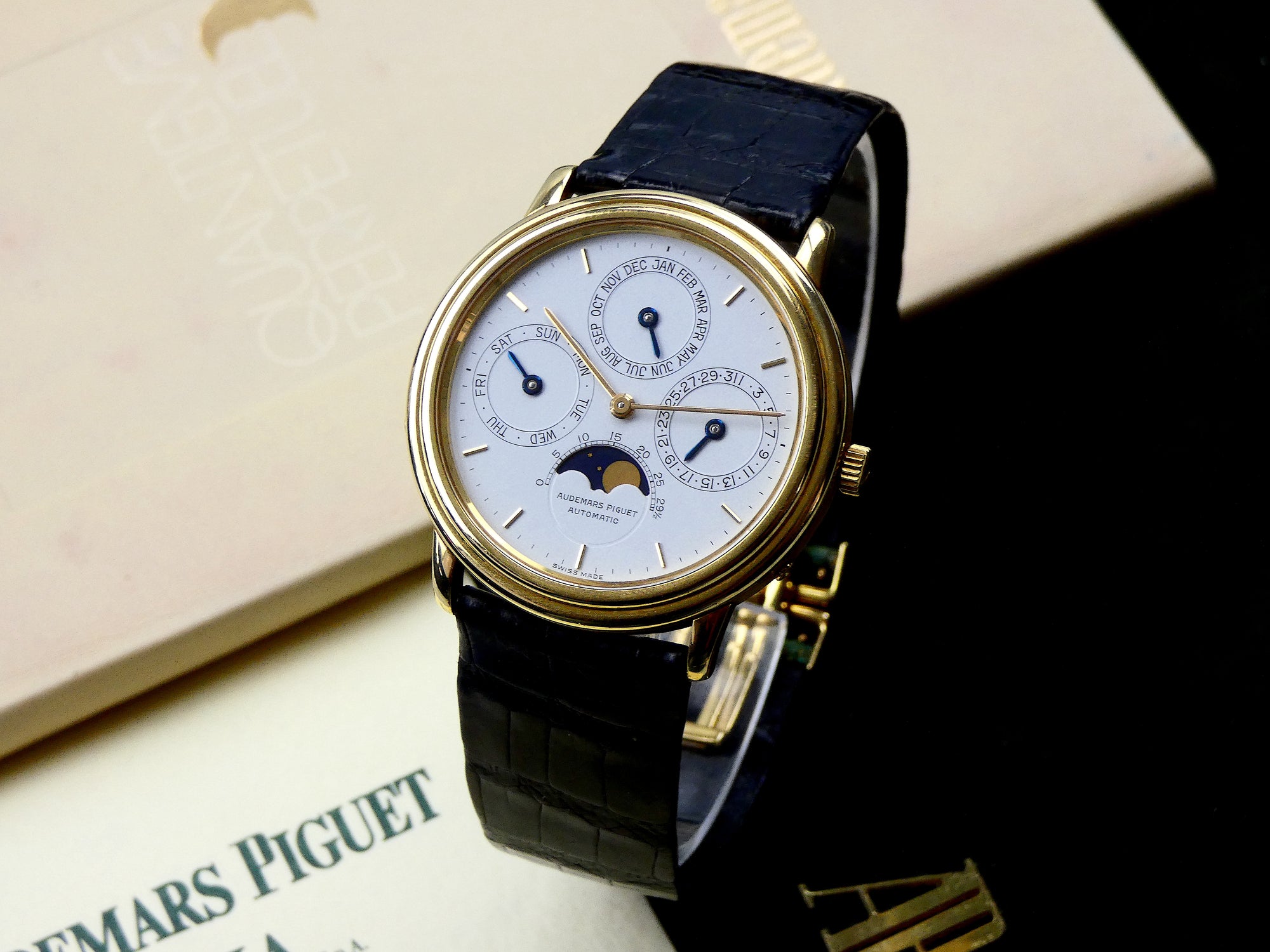 SOLD Audemars Piguet Quantieme Perpetual Calendar - Collectors set 25657BA