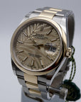 SOLD Novelty Datejust 36 Palm Dial / NEW