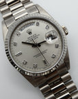 SOLD Day-Date 36 WG / diamond dial / serviced + warranty