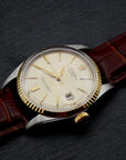 SOLD Rolex Rare Datejust 36 / 1963 / Radium / Doorstop dial