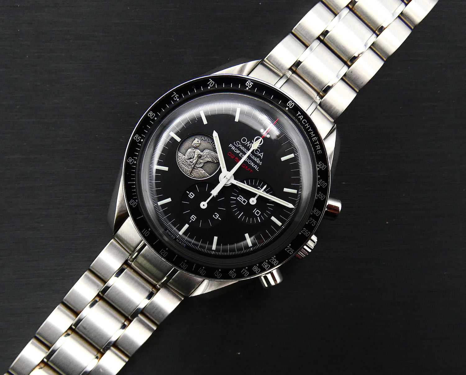 Omega speedmaster professional 0256 gmt sale