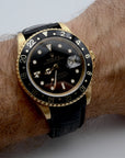 SOLD  GMT-Master II 18K gold MINT