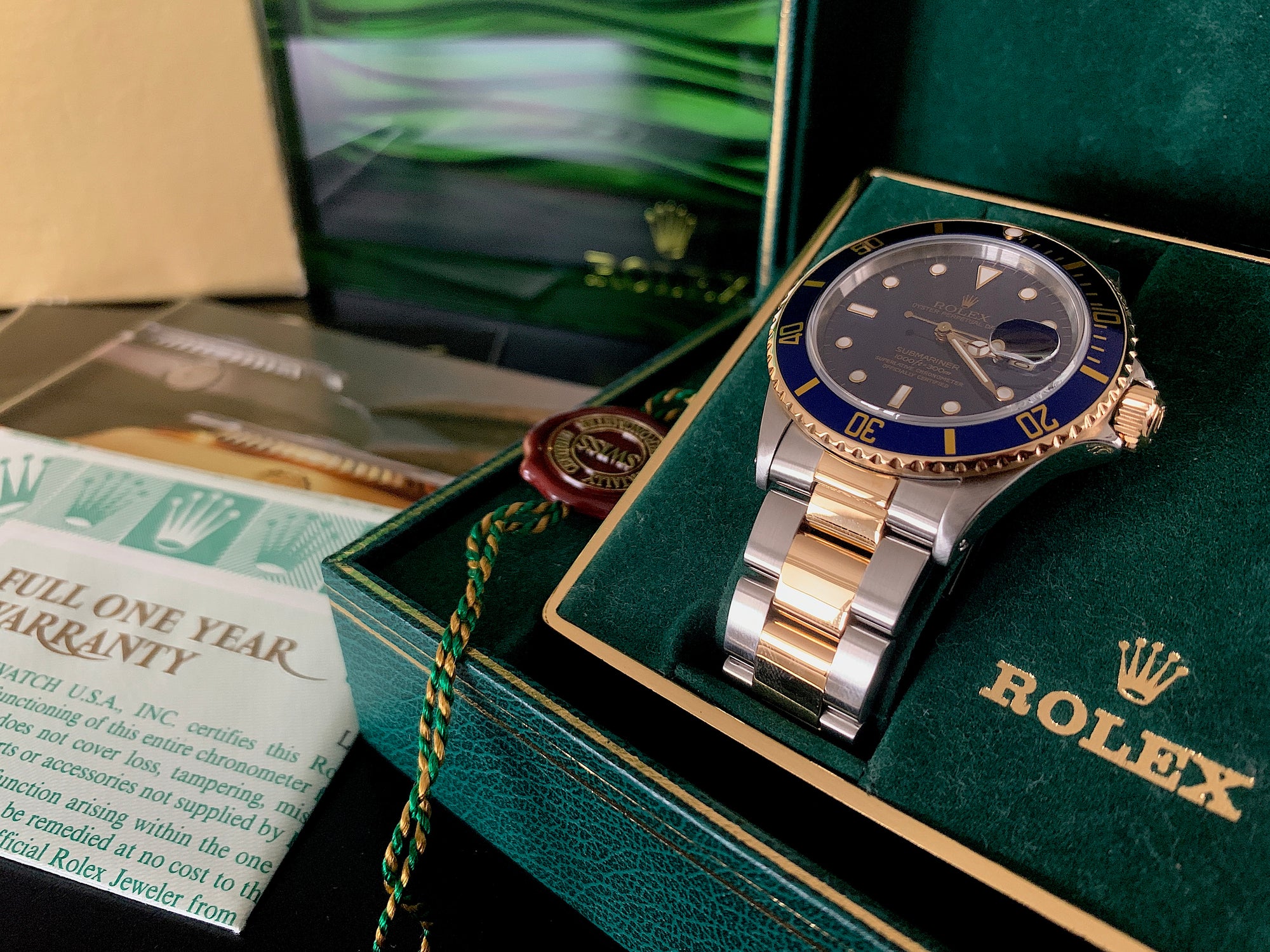 SOLD Rolex Submariner 16803 Full set