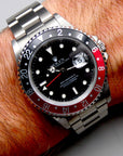 SOLD  Rolex GMT-Master II Coke / 1993 / Mint