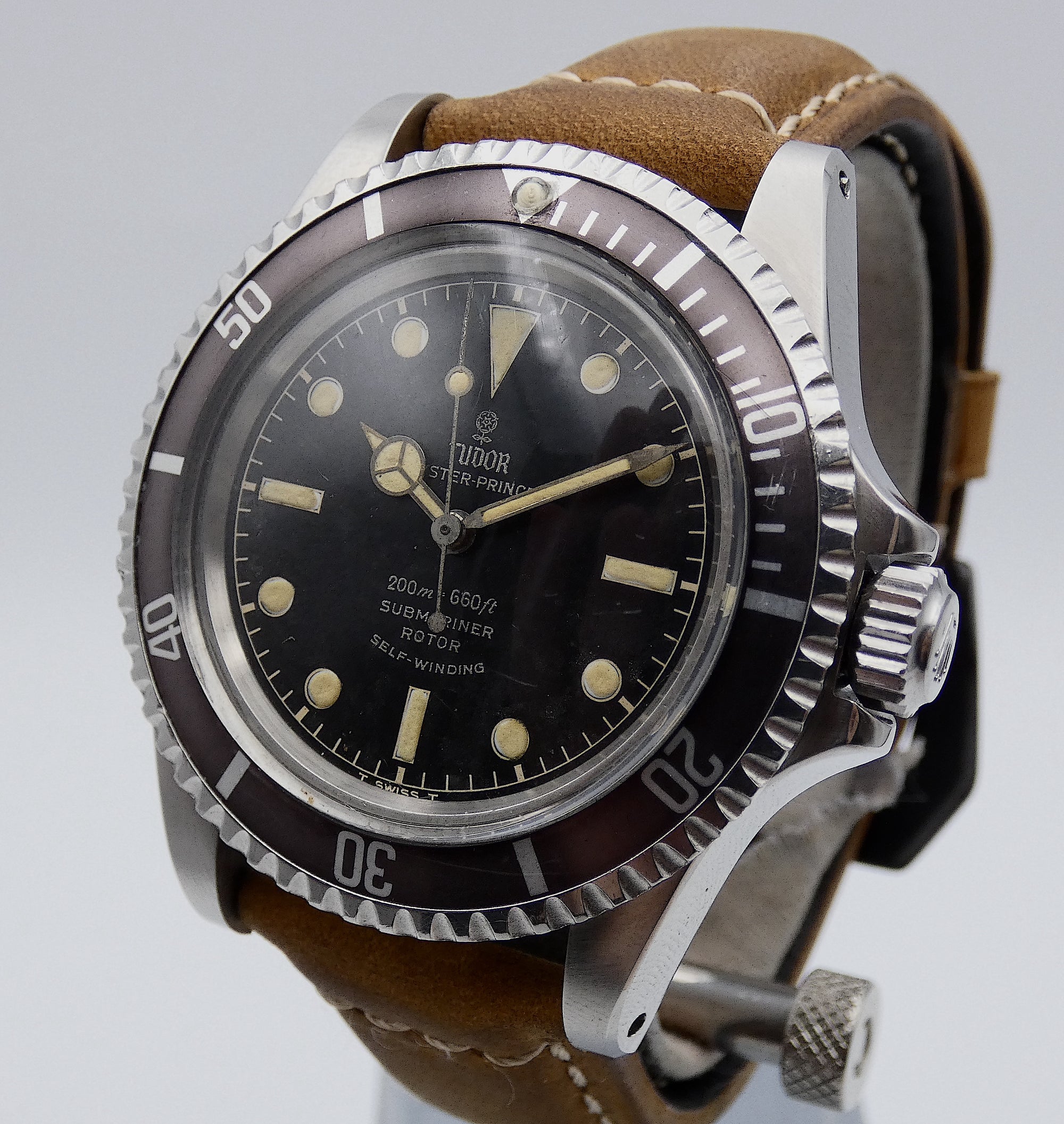 SOLD Submariner 1965 Gilt Chapter dial / Brown faded bezel