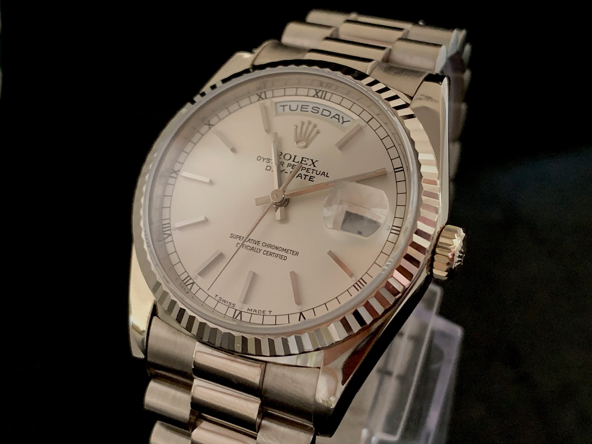 SOLD Rolex DayDate White Gold 118239