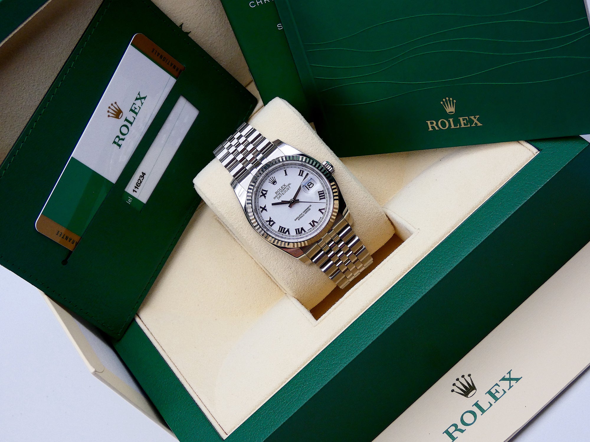 SOLD Rolex Datejust 36 Full set / 2015