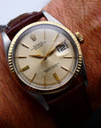 SOLD Rolex Rare Datejust 36 / 1963 / Radium / Doorstop dial