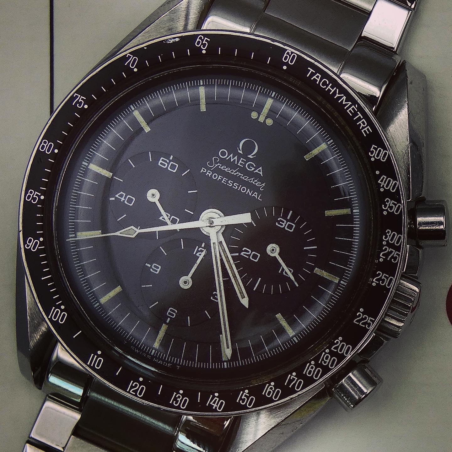 SOLD Omega Rare Speedmaster 145.022 69ST moonwatch DON - Service + extract