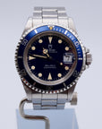 Tudor Submariner Blue / Mint unpolished with amazing patina