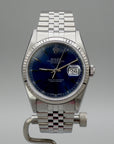 SOLD Datejust 36 Blue / MINT / serviced with warranty