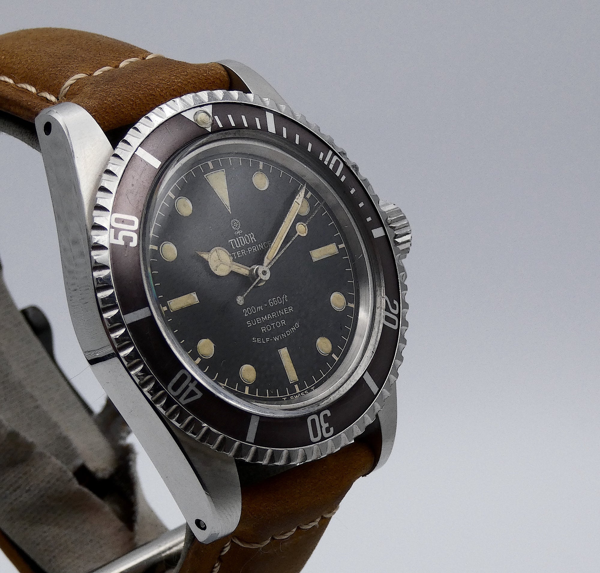 SOLD Submariner 1965 Gilt Chapter dial / Brown faded bezel