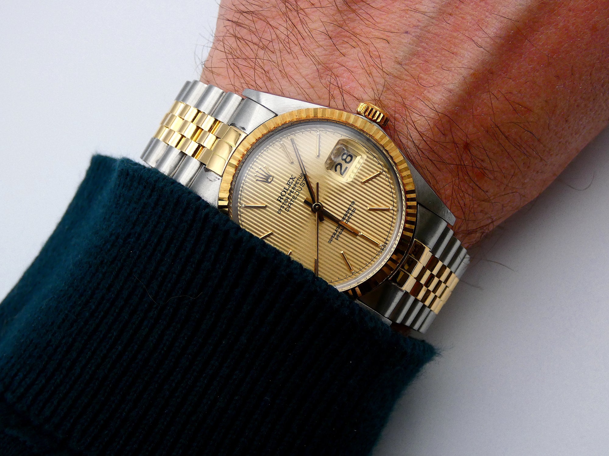 SOLD Mint Datejust 36 - 1987 tapestry