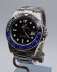 SOLD Rolex GMT-Master II "Batman" Papers + Tag