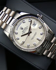 SOLD Rolex Day-Date 36 Mint / 118239 / Diamond dial 2002