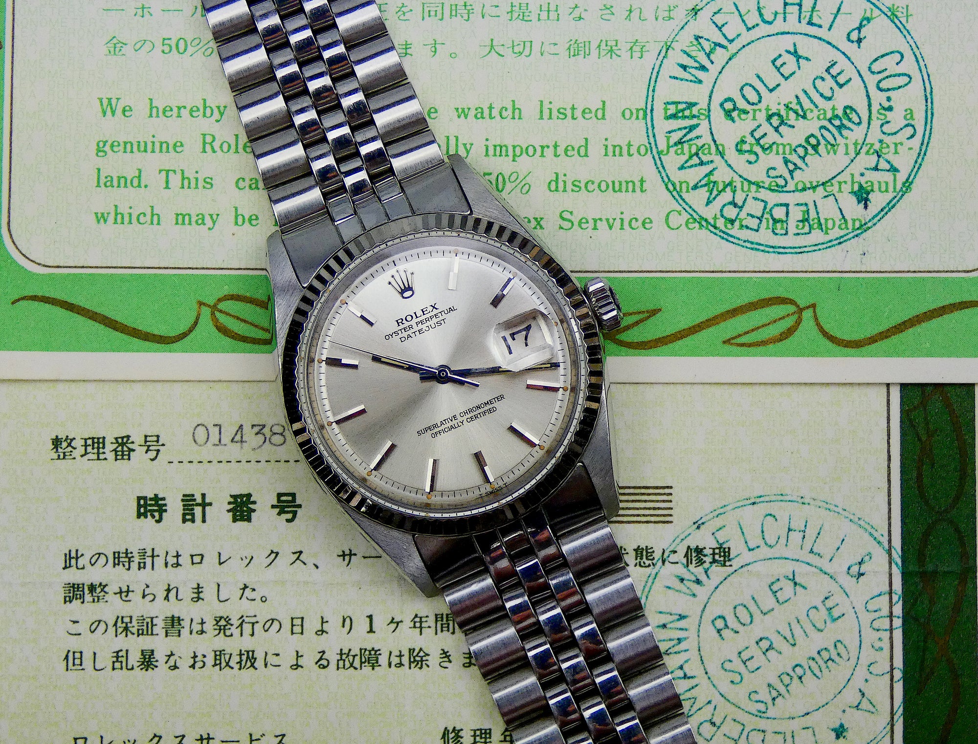 SOLD Rolex Datejust 36