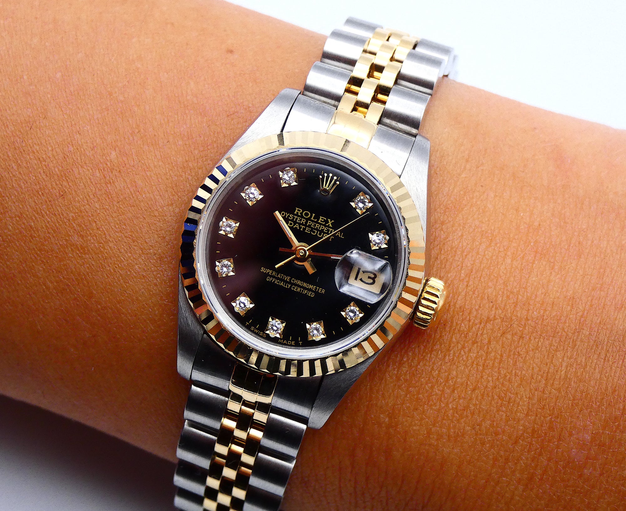 SOLD Rolex 26 mm lady datejust 69173G / 1993