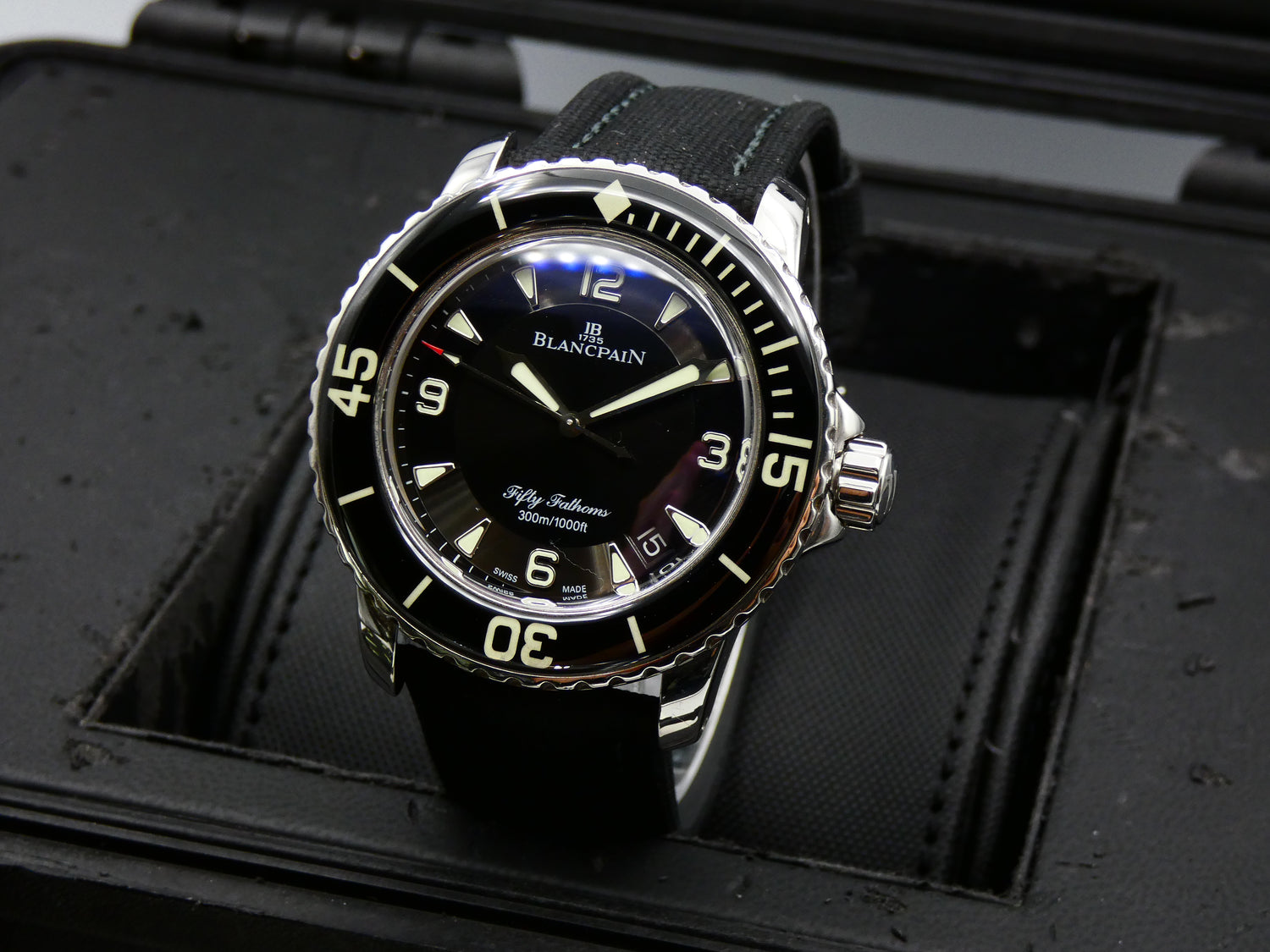 SOLD Blancpain Fifty Fathoms Rare First production Limited Fifty