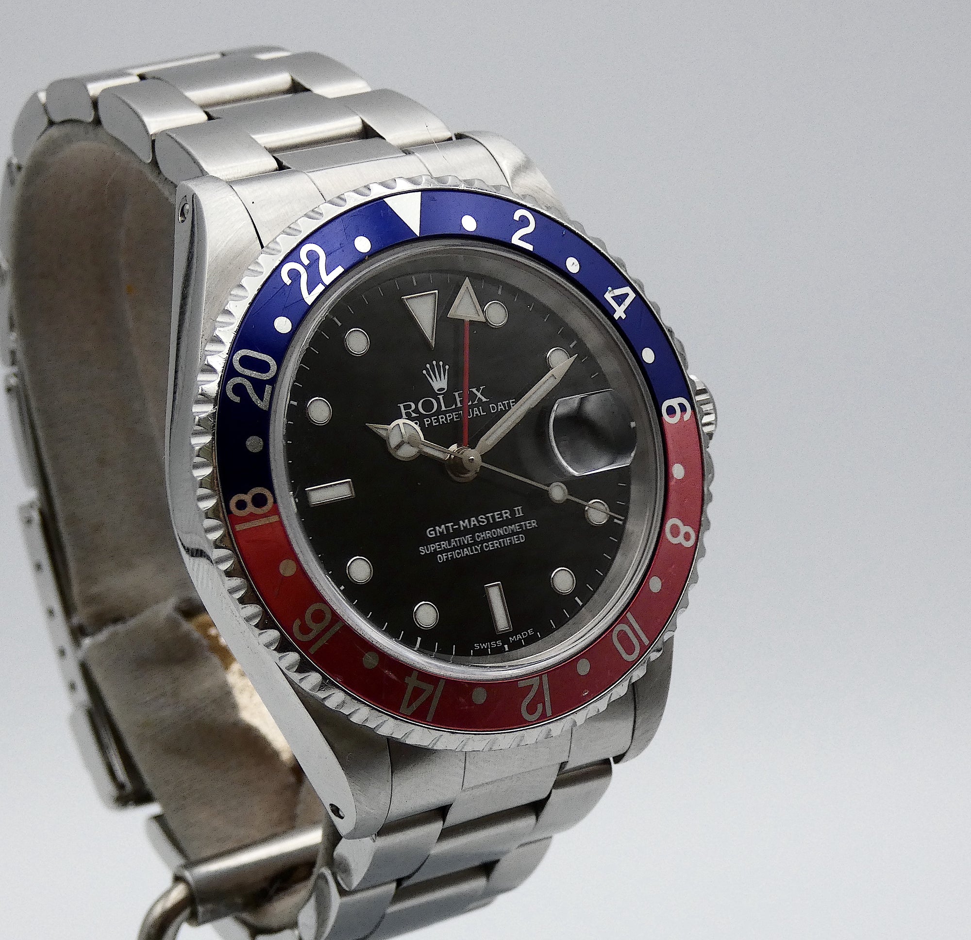 SOLD GMT-Master II pink fade bezel / 1999