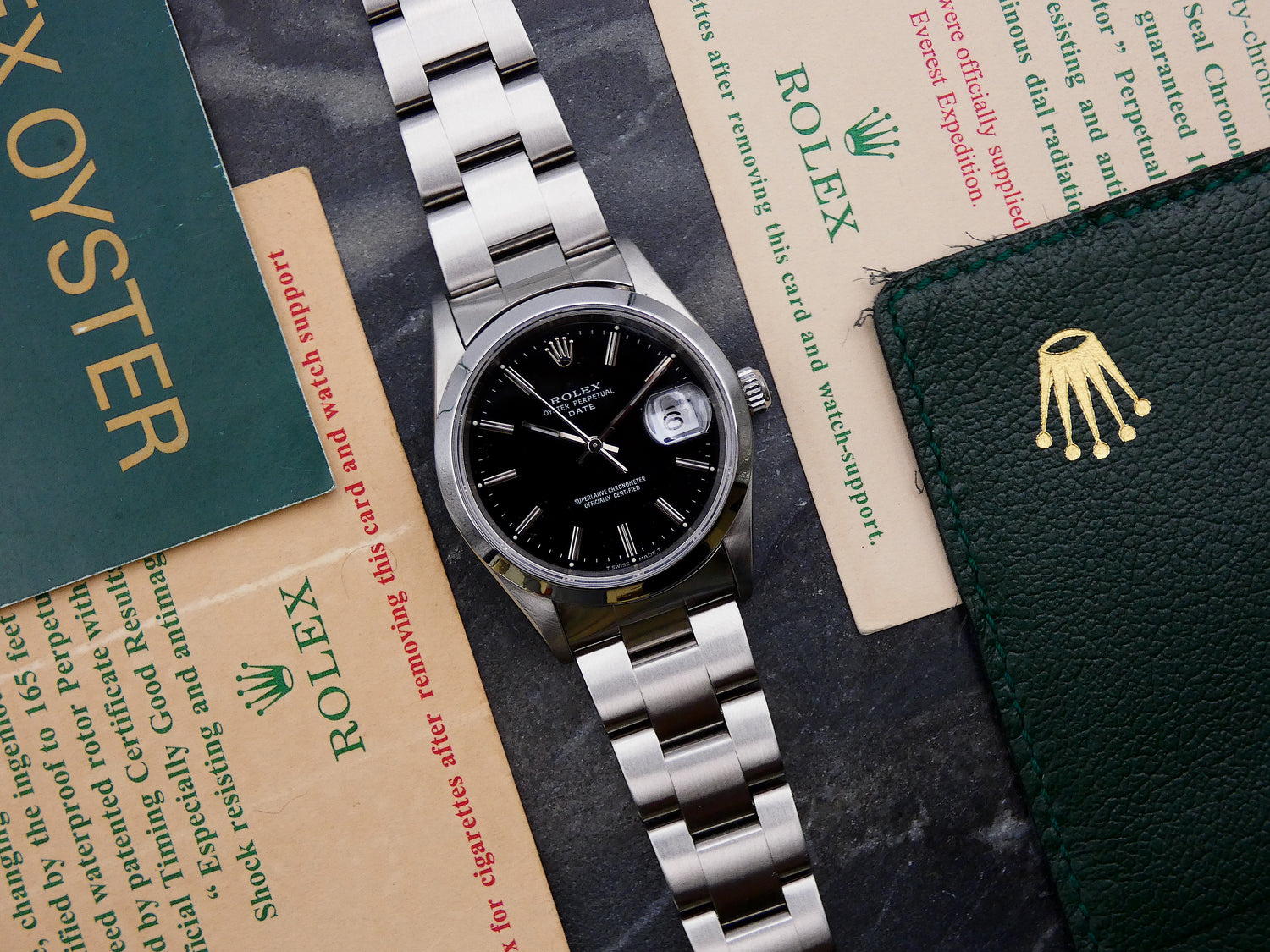 Rolex 15200 black on sale dial