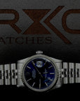 SOLD Datejust 36 Blue 1985 MINT / Serviced with warranty