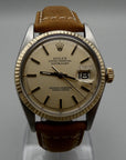 SOLD Datejust 36 Pie Pan 1601 serviced / MINT