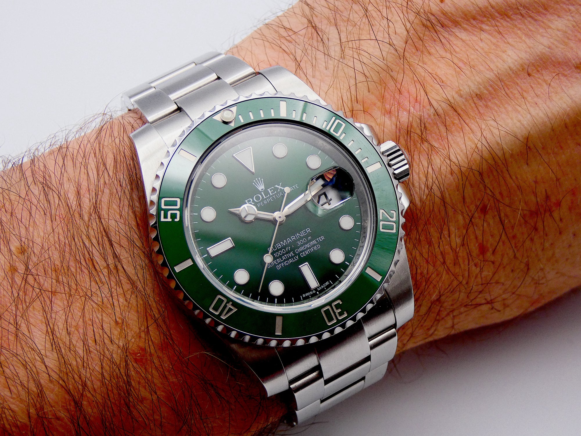 SOLD Rolex Submariner &quot;Hulk&quot; 2013 Mint NL delivered