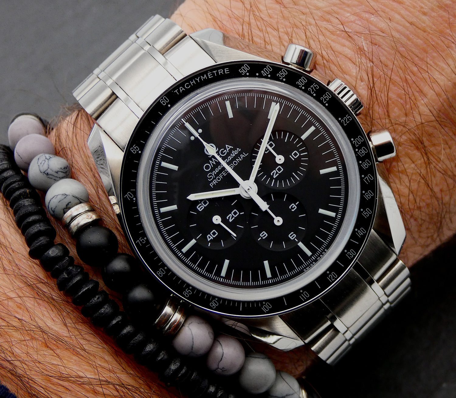 SOLD Omega Speedmaster Professional Moonwatch double sapphire EON Watches