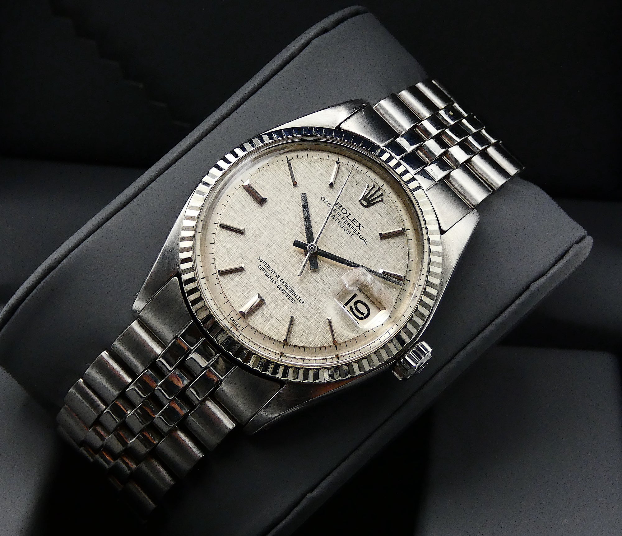 Rolex Datejust 36 1972 Linen dial