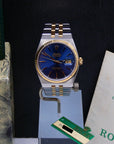 SOLD  Rolex 17013 Datejust Oysterquartz full set / 1985 / rolex service