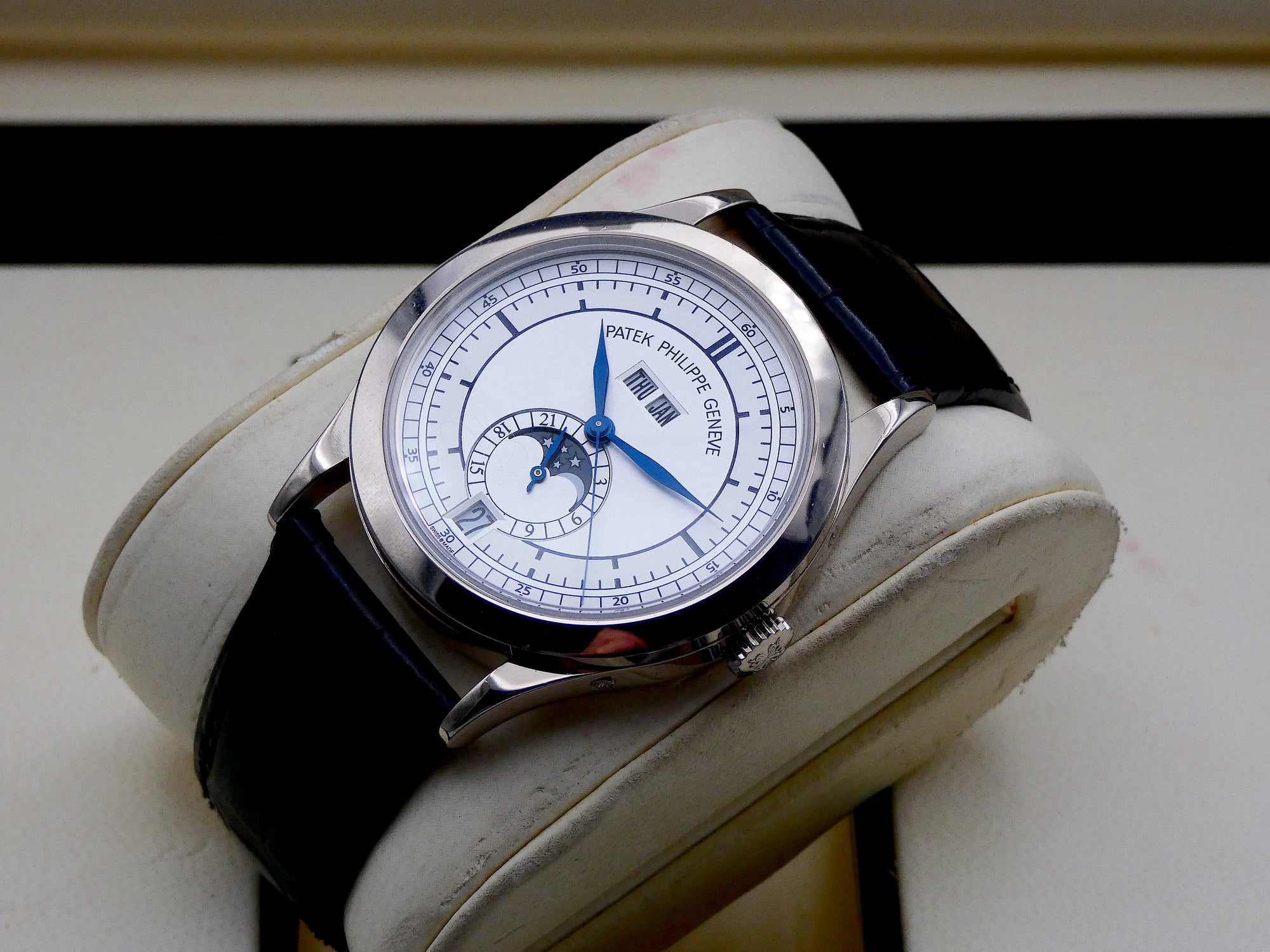 SOLD Patek Philippe Annual Calendar Moon Phases 5396G-001 full set 2008