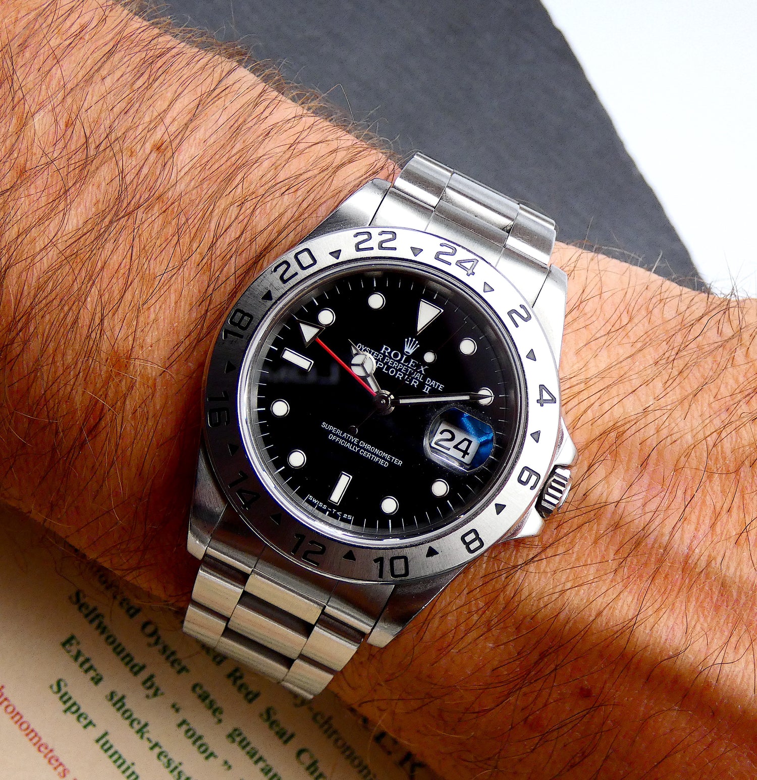 SOLD Rolex Explorer II 1997 Great deal EON Watches